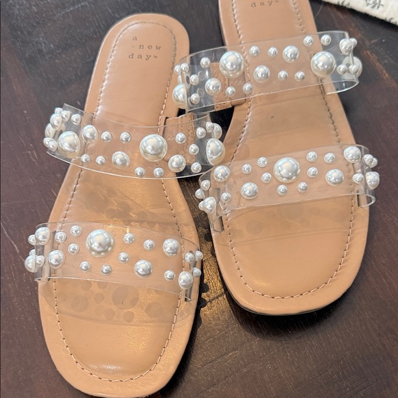 A New Day Women's Sandals with Pearl Details - Picture 3 of 6